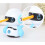 White pencil sharpener with built-in tool 7