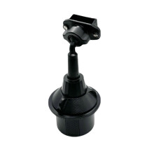 Adjustable Height Cup Holder Mount for Handheld Radios