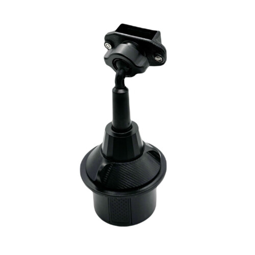 Adjustable Height Cup Holder Mount for Handheld Radios