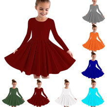 Girls Long Sleeve Dress Size 10-12 Flowy Casual Stretch