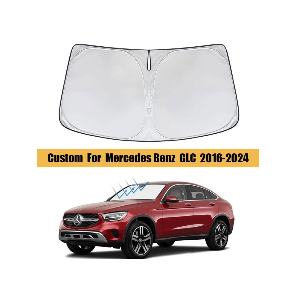 Mercedes-Benz E200/E250/E300 Windshield Sun Shade Foldable 962125471618