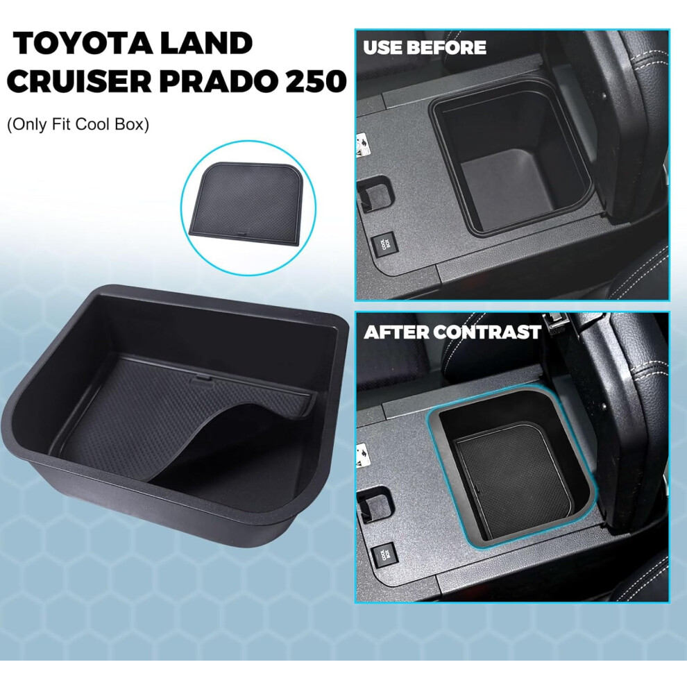 Car Center Console Organizer For Toyota Land Cruiser Prado 962125470871