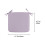 Square Seat Pad Solid Color 16x16 Inch Non-Slip with Tie 1