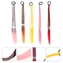 Accessoires pour cheveux de filles, couleurs assorties, 5 pièces