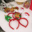 Set de 4 bentițe de Crăciun, accesorii elegante festive 5