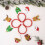 Set de 4 bentițe de Crăciun, accesorii elegante festive 7