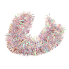 Guirlande de Noël à paillettes violettes, 180 cm (70,86 po)