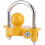 Trailer Lock Anti-rust Yellow 2 Keys for Horsebox Caravan Security 1