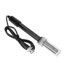 pH-sonde, detectiebereik 0-14 pH, ABS-materiaal, analoge spanningssignaaluitgang, pH-detectiesensor voor laboratoriumtests