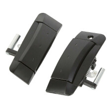 Maniglie esterne porta nero sinistra destra con foro chiave compatibile con Nissan 350Z 2003-2009 3.5L V6 materiale ABS codici 80606-CD01E 80607-CD41E