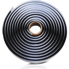 Butyl Sealant Tape, 4m Length, 7-10mm Diameter, Black, Sound Deadening Sealing Tape for Car Headlamps, Windshields, Doors, Body Seams