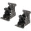 Folding Table Hinge Brackets, Self-Locking 90 Degree Heavy Duty Steel Plate Pair 1