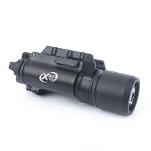 WADSN X300 Tactische LED Zaklamp, 400 lumen, 145m bereik, 90 minuten autonomie, aluminium legering, zwart zand, voor buitenavonturen