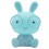Veilleuse LED USB lapin avec lunettes, 1 pièce 1