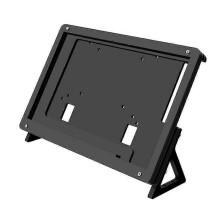Soporte carcasa para pantalla LCD de 7 pulgadas, Compatible con Raspberry Pi 3 B+, de resina negra, solo carcasa