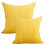 Kuddar för soffan Marinblå randiga polyester 20" x 2