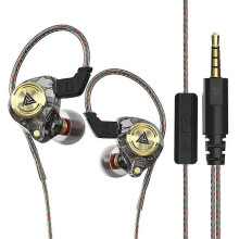 In-Ear Wired Headphones, 3.5mm Plug, 10mm Dynamic Driver, Subwoofer, 1.2m TPE Cable, 17Ohm Impedance