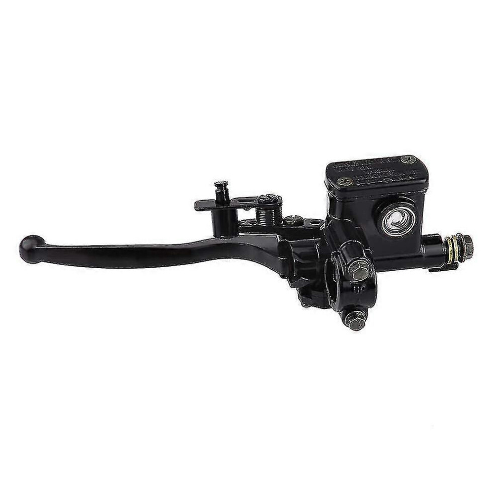 Front Left Brake Master Cylinder 22Mm Compatible With 50Cc 110Cc 150Cc Quad Atv Black 6901168233610
