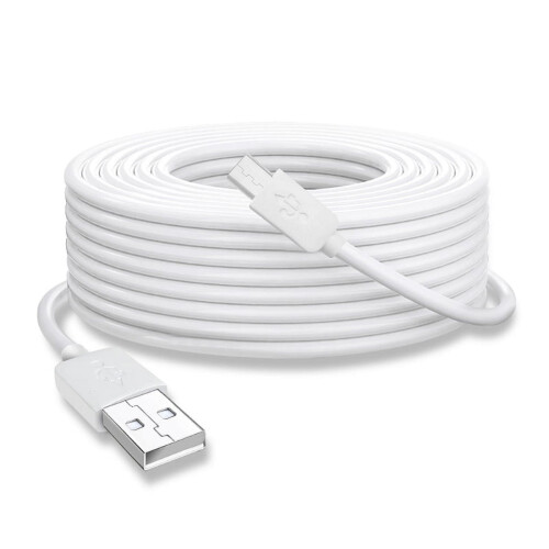 USB - Micro USB töltőkábel, tartós, 10m-15m