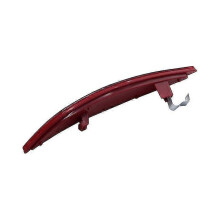 Lente de luz trasera compatible con Renault Megane Mk3 2008-2013 265600004R, carcasa de ABS roja, intermitente amarillo