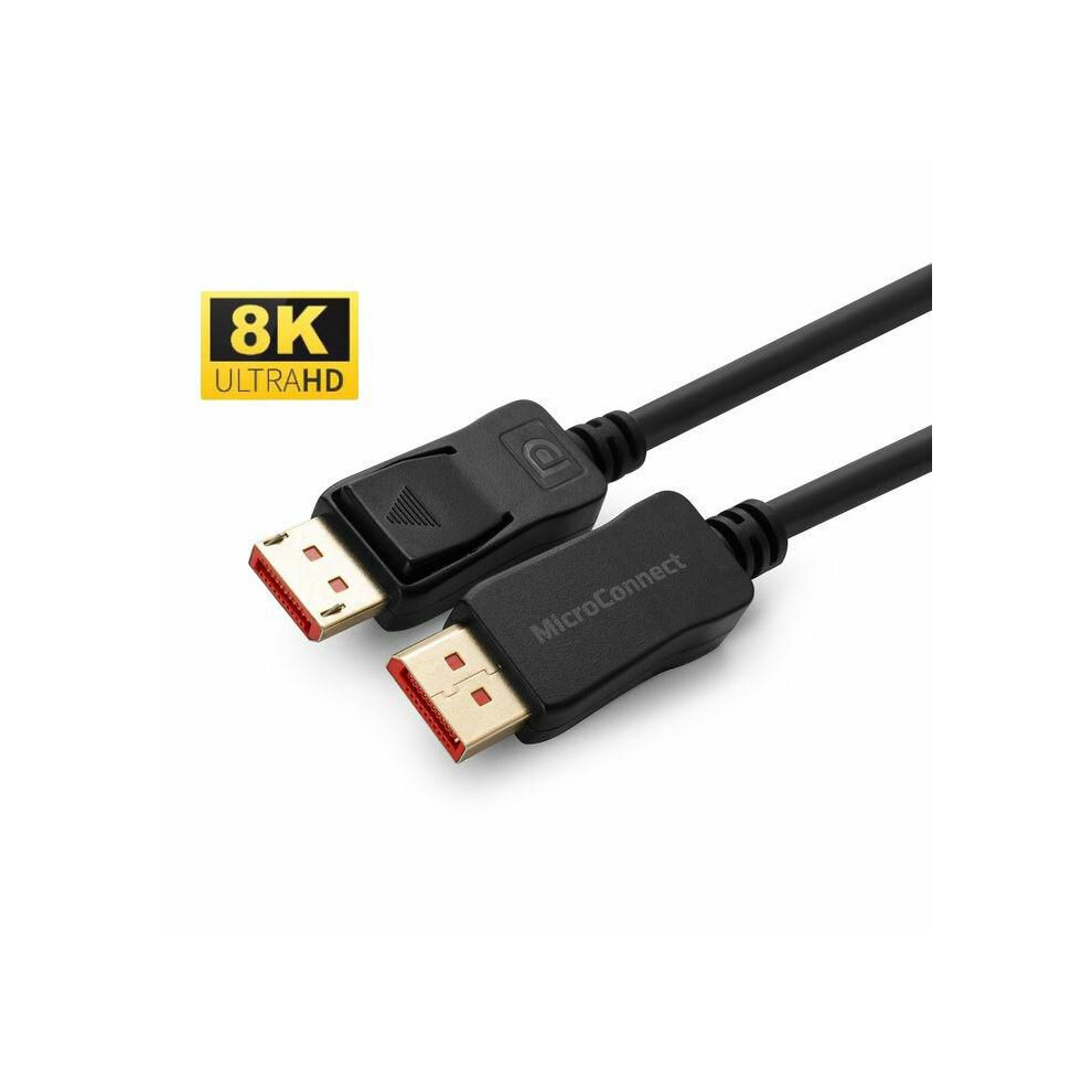 Microconnect 8K Displayport 1.4 Cable 0.5M 5704174307587