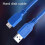 Hard Disk Connecting Cable USB 3.0 to Micro-B for Mobile Hard Drive Data Transfer, 30cm 5