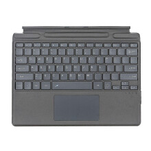 Kompatibel mit Microsoft Surface Pro 8 Pro X Bluetooth-Tastatur-Lederhülle mit Touchpad und Stifthalterung