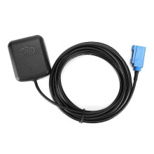 Fakra C Antenne für GPS/GLONASS (weiblich), ABS-Material, Magnetfuß, 3 m Kabel, 28 dB LNA-Verstärkung
