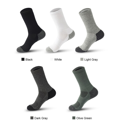 Men's Wool Thermal Socks Black One Size 2