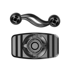 Almohadilla de montaje para salpicadero, adhesivos con rótula de 17 mm, material ABS, para soporte de teléfono de coche con ventosa.