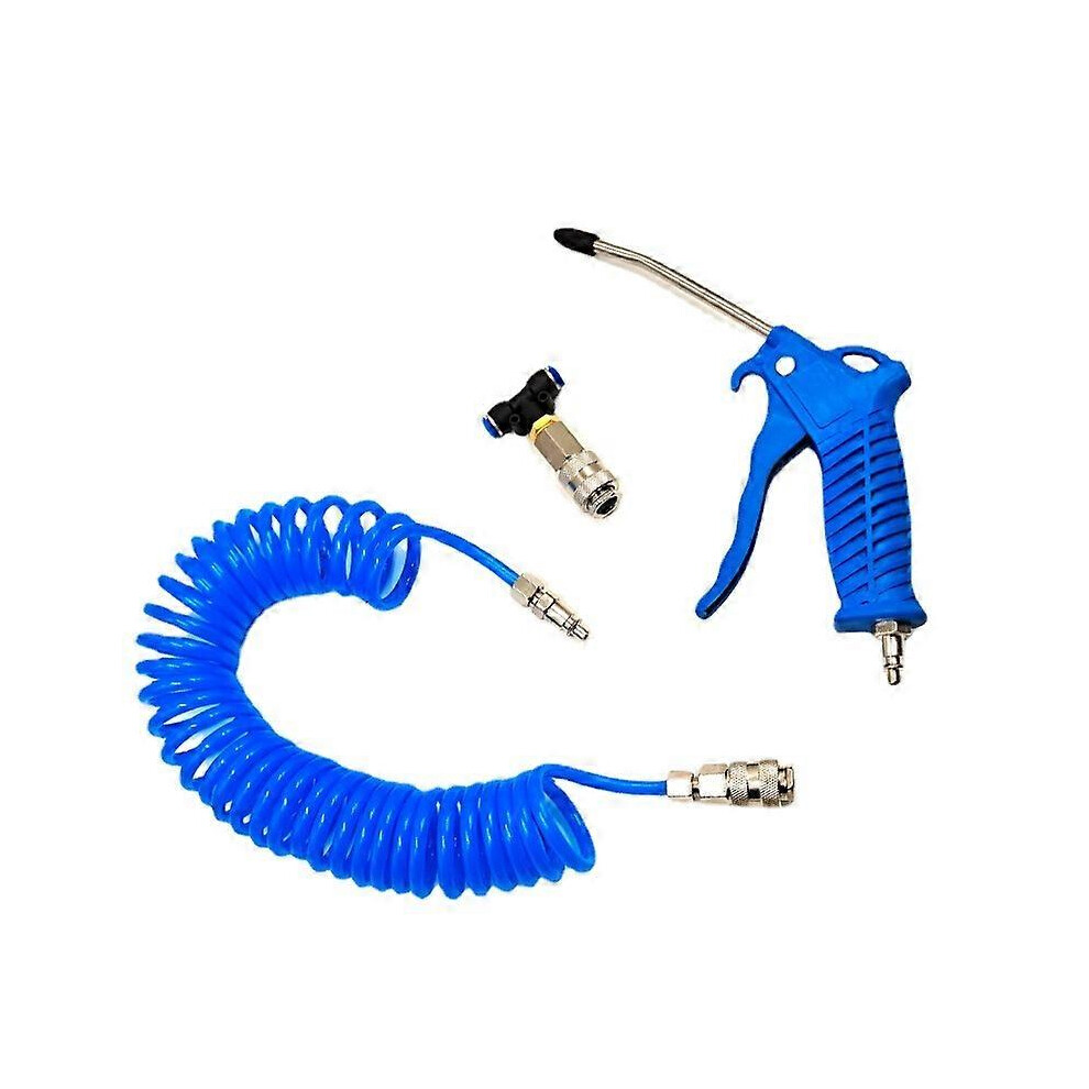 Air Blow Gun With 5M Hose And T-Connector For Truck Air Seat System Cleaning 6901168272596