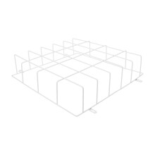Cage de protection pour panneaux de sortie de secours, fer blanc, 30x30x7.2cm, pour espaces commerciaux et publics