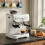 Homcom HOMCOM Bean to Cup Coffee Machine with Integrated Bean Grinder, White 1