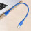 Hard Disk Connecting Cable USB 3.0 to Micro-B for Mobile Hard Drive Data Transfer, 30cm 3