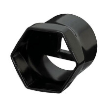 Llave de vaso para tuerca de cojinete de rueda 4 pulgadas 6 puntas, acero vanadio cromo, Compatible con llave de impacto de 3/4 pulgadas