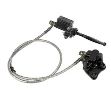 Kit de frein hydraulique avant pour moto, compatible avec pit bike, dirt bike, quad, ATV 110cc, 125cc et 140cc.