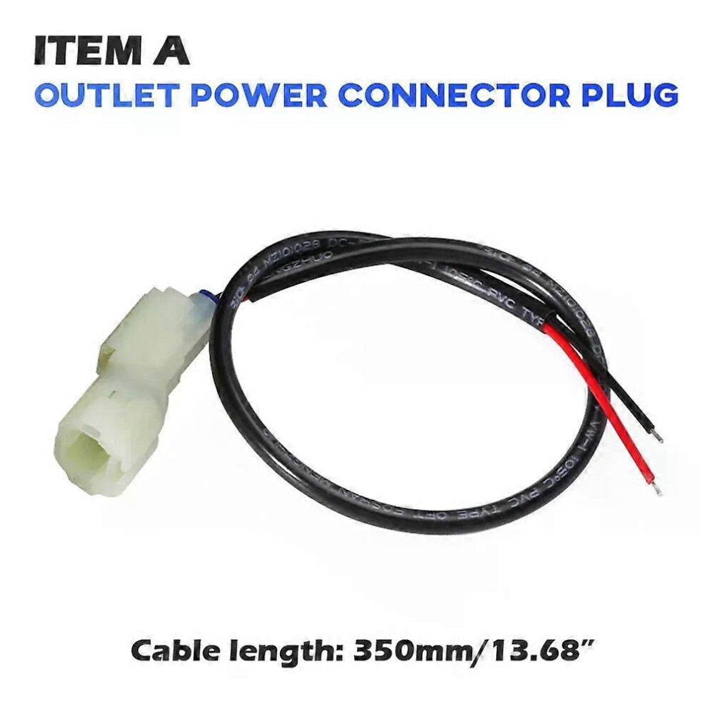 Qc3.0 Dual Usb Motorcycle Charger Socket With Led Voltmeter, Compatible With Honda Nx400 Nx500 Cb500x 12V-24V Fast Charge Power Outlet 6901168070987