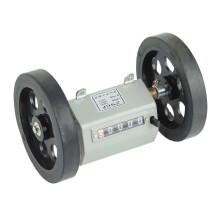 Z96-F Mechanical Length Distance Meter Counter with Double Rolling Wheel, 1-99999m Range, Metal & Plastic Construction