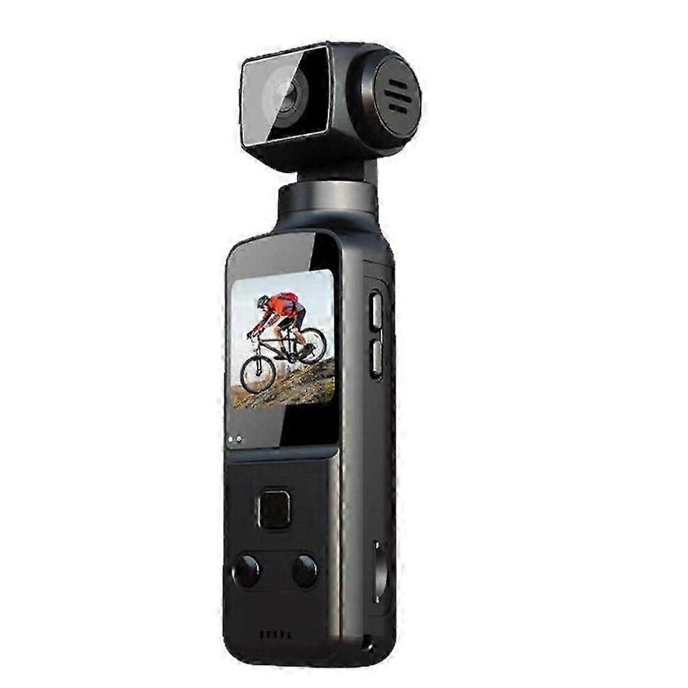 4K Ultra Hd Pocket Action Camera, 270 Degree Rotatable Lens, 1000Mah Battery, Compact Sports Cam For Vlogging And Outdoor Recording 6901168268292