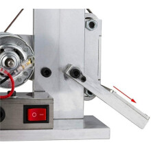 110V Belt Sander Polishing Grinding Machine DIY Belt Sander KnifeApex Sharpener US Plug