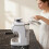 Homcom HOMCOM Bean to Cup Coffee Machine with Integrated Bean Grinder, White 9