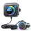Bluetooth 5.3 Car Bluetooth Adapter, FM Transmitter Receiver, HD Calling, Three-Port Charging, for Non-Bluetooth Car Audio Systems 1