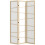 Homcom HOMCOM Room Divider, Screen Protector with Frame, Natural Wood Finish 2