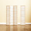 Homcom HOMCOM Room Divider, Screen Protector with Frame, Natural Wood Finish 3