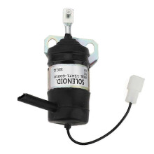 Elektrozawór odcinający paliwo 12 V kompatybilny z generatorami Kubota B20 L35 F2000 R400 KX101 serii L i M 15471-60010 052600-1000 15471-60013
