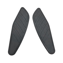 Alfombrilla de tracción para depósito de combustible de motocicleta, goma negro, Compatible con Yamaha XSR700 2022 2023, protección antiarañazos