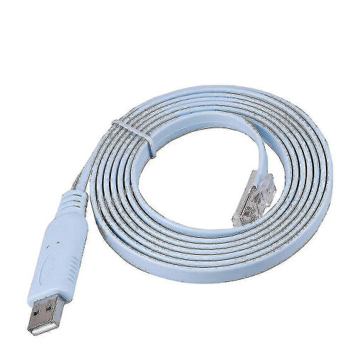 FTDI USB Type-C to RJ45 Console Cable 6ft compatible with Cisco Router Switch ASA, Supports Windows Mac OS Linux Android