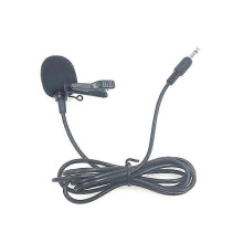 Kompatibel mit Tourguide-Megafon, Lavalier-Mikrofon mit Kabel, monodirektional, 1,5 m Kabel