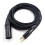 Balanced Headphone Cable Compatible with Beyer T1 T5 Amiro 4 Core XLR 3m 2