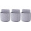 Wall Mount Storage Organiser Compatible with Remote Control and Phone, ABS Plastic, 5 Pack, Adhesive Holder 1